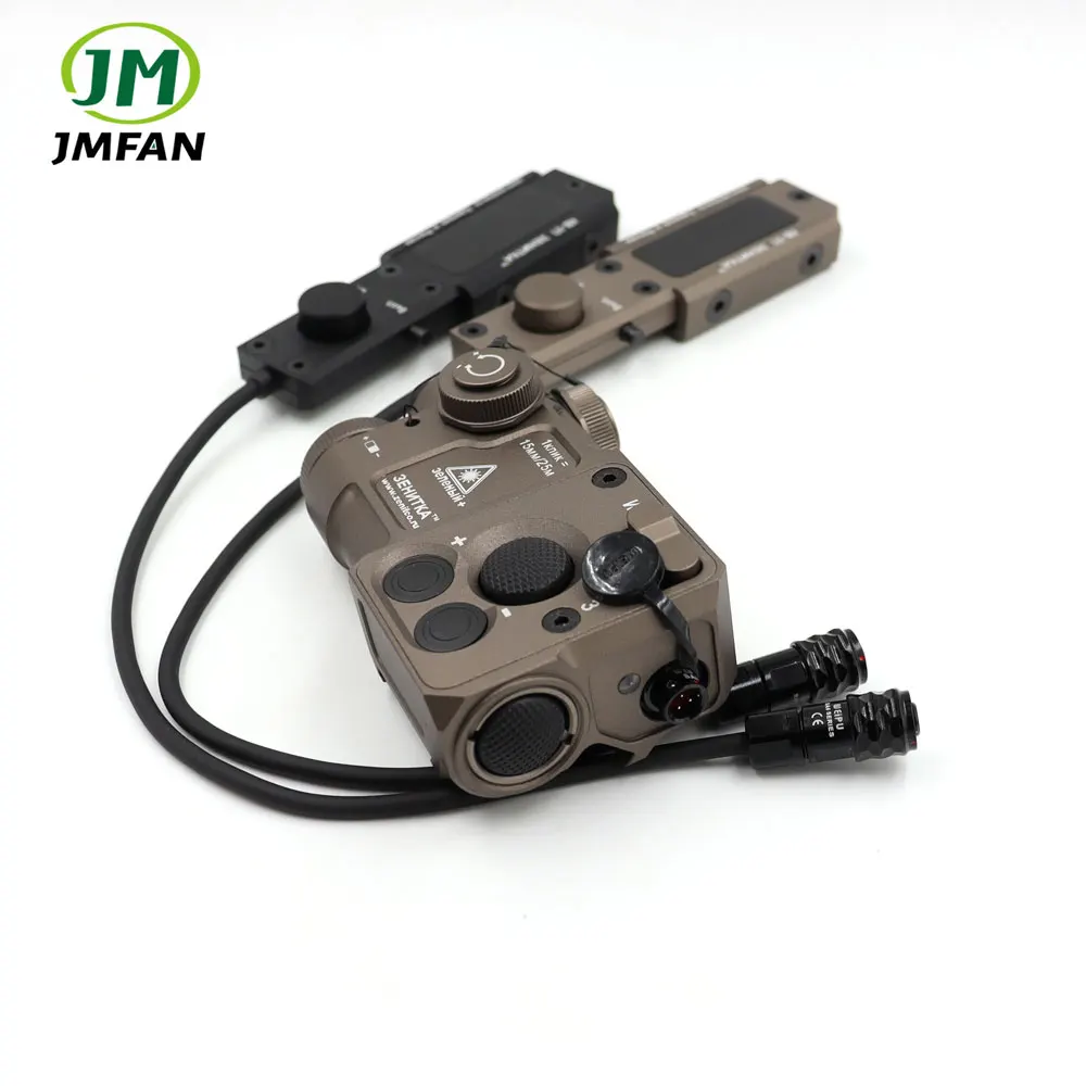 

Sotac PERST-4 Aiming Laser PEQ Green IR Laser Airsoft Tactical can be reset to zero brightness adjustable Weapon lights hunting
