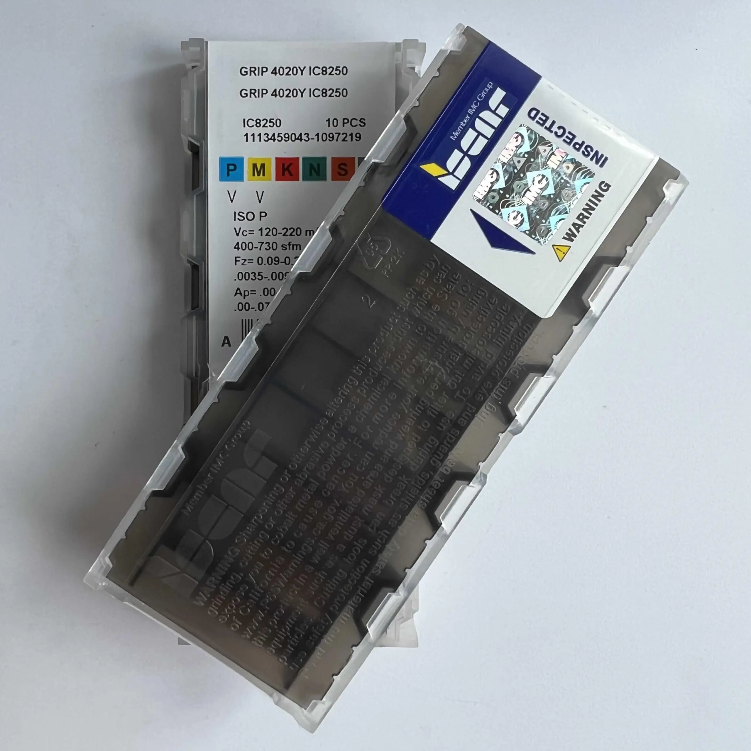 Оригинальное лезвие GRIP4020Y IC8250/твердочное с ЧПУ 10 шт.