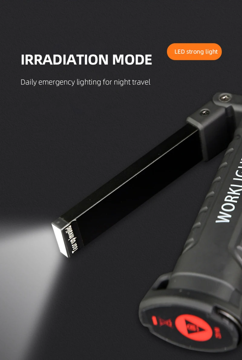 

Фонарик для кемпинга с USB-зарядкой и встроенным аккумулятором