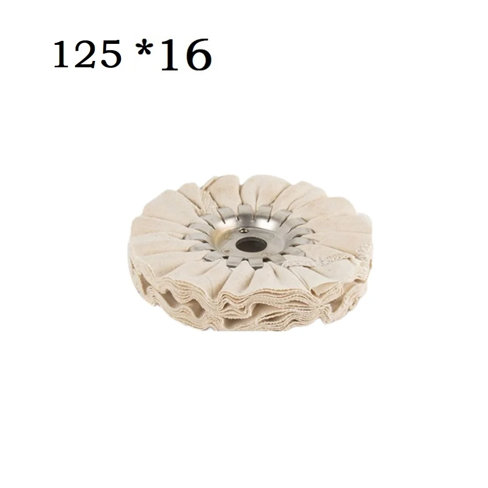 

1pc Polishing Wind Wheels Feather-proof Cloth Iron Core Buffing Wheel Metal Waxing Polishing Disc For Metal Wood Abrasive Tool