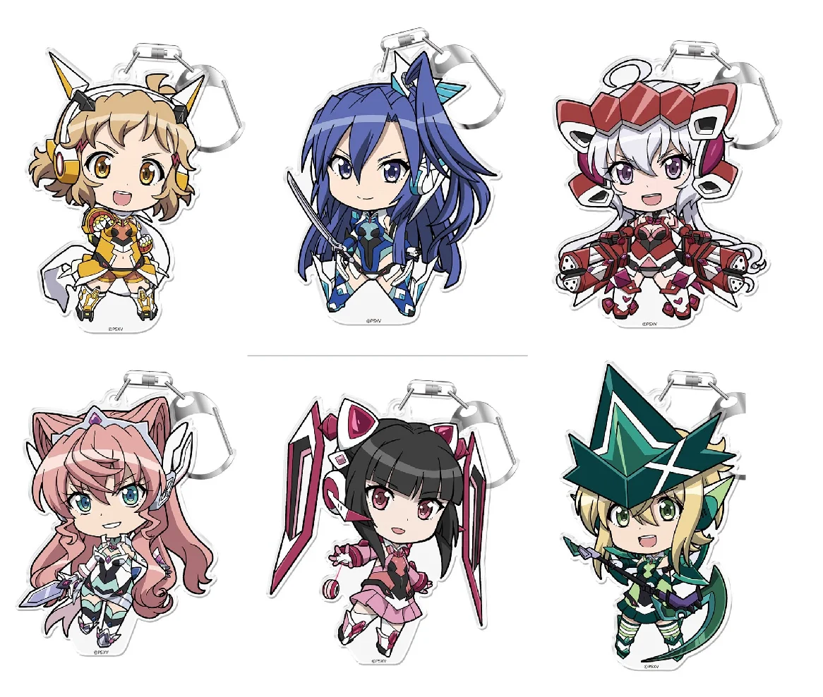 Аниме Senki Zessho Symphogear юкин Крис брелок косплей акриловая фигурка брелок Детская игрушка 2357
