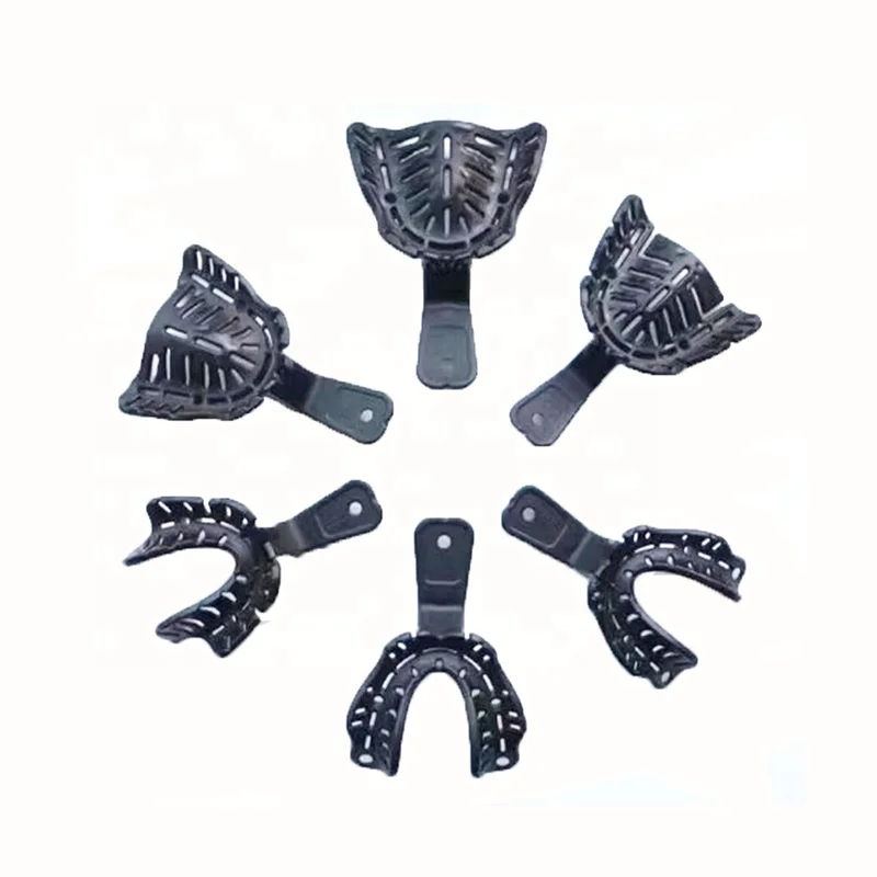 

Пластиковый Одноразовый зубной имплантат Edentulous Impression Tray с большими средними и маленькими размерами
