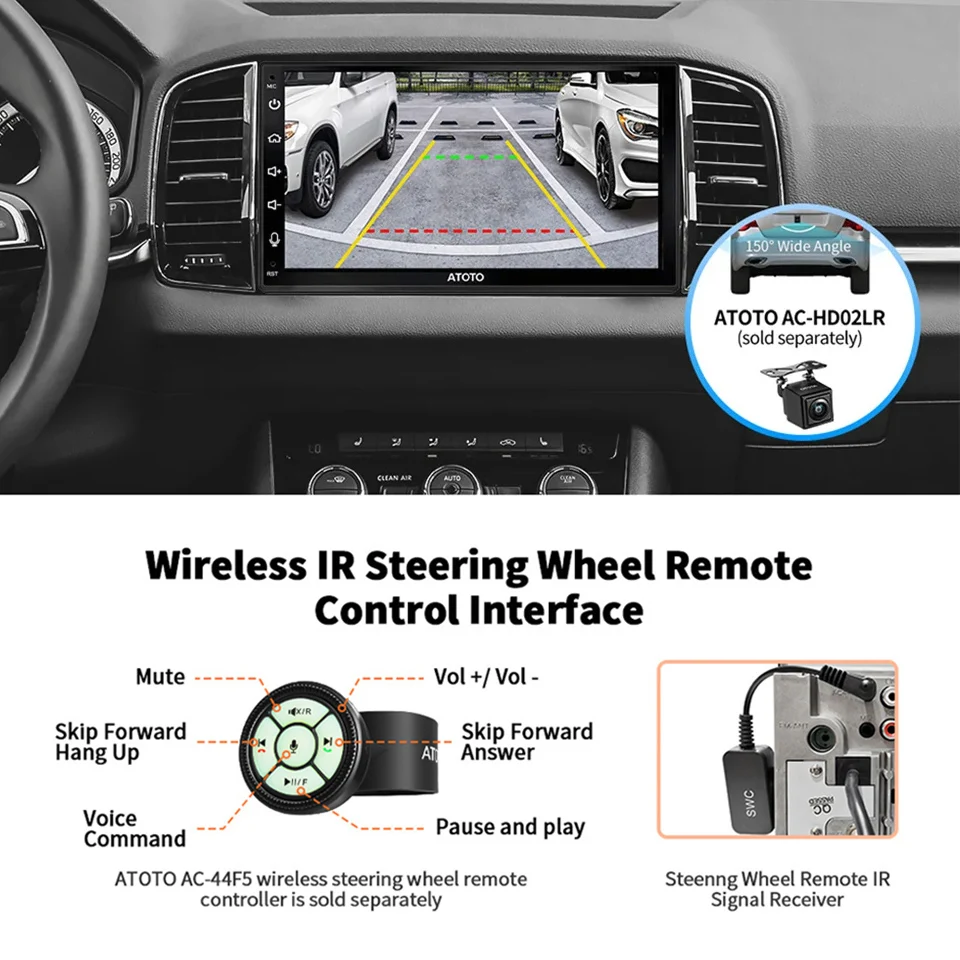 Мультимедийная магнитола ATOTO S8 AIO мультимедийная стерео-система на Android с