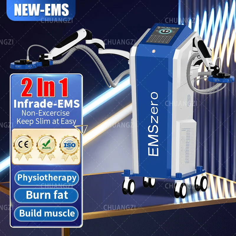 

2023 Latest EMS Muscle Stimulator Electromagnetic Nove Carving 14 Tesla 6800W Body EMSZERO Infrared Induction Equipment
