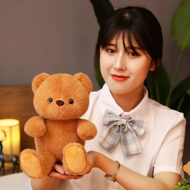 

Comfortable / Soft / Cute / Little Bear Plush Toy / Sitting Teddy Bear / Holding Bear Doll / Children's Birthday Gift