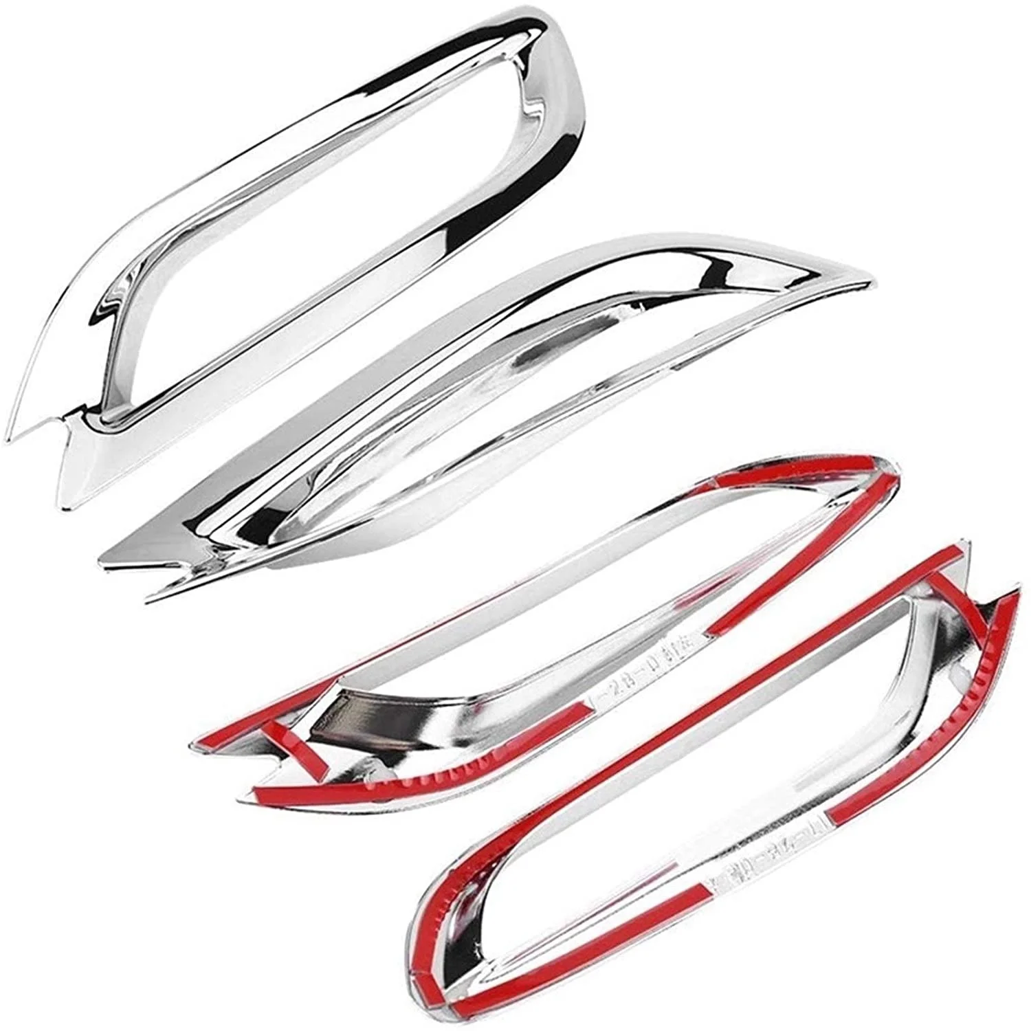 Автомобильная фоторамка наклейка отделка бампер свет крышка для Toyota Camry 2018 2019 8Th