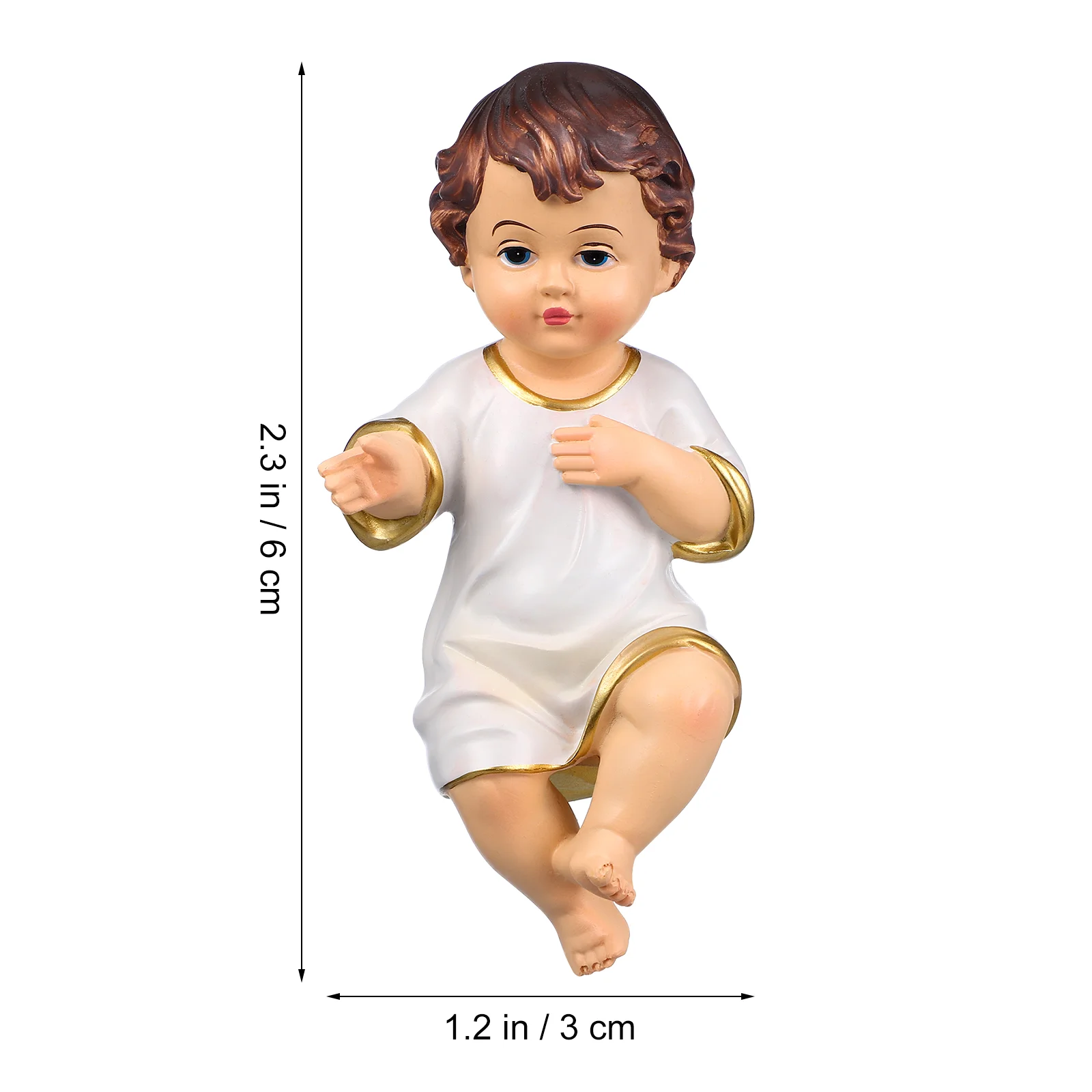 Религиозное украшение для Святого ребенка из смолы Saint Baby церковная статуя