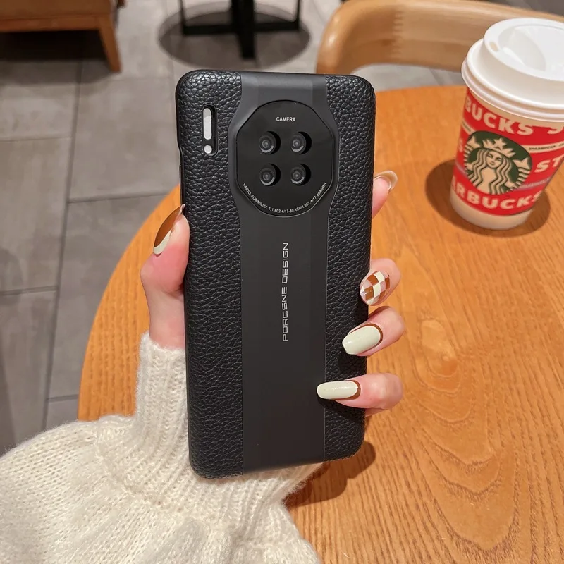 

Подходит для Huawei Mate 50 second Porsche кожаный чехол для телефона Honor Magic 5 Pro Полный комплект защитный чехол P 60