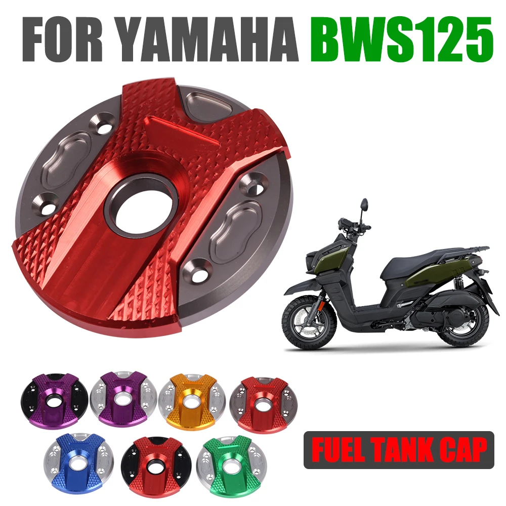 

For YAMAHA BWS125 BWS 125 Motorcycle Accessories Fuel Tank Cap Cover Protection Guard Decorative Oil Filler Petrol Cap Protector
