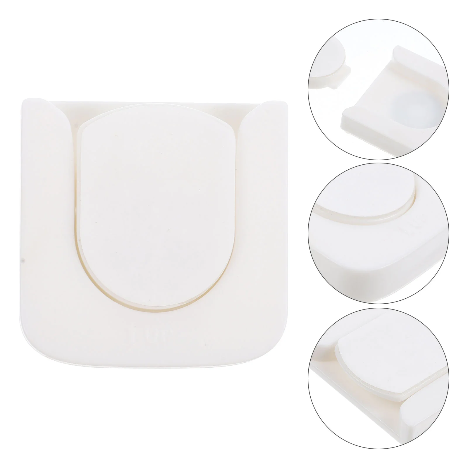 

4Pcs Magnetic Remote Control Holder Wall Mount Remote Control Organizer for Bedroom