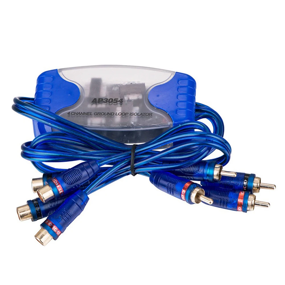 4-канальный преобразователь высокого и низкого уровня RCA выход для