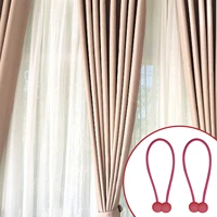 curtain holders for drapes 2 pack sheer curtain tie backs pull backs window treatment strong magnetic rope curtain tiebacks