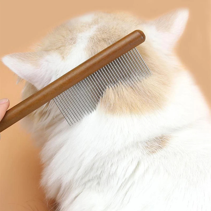 Щетка-Расческа для собак и кошек из нержавеющей стали |