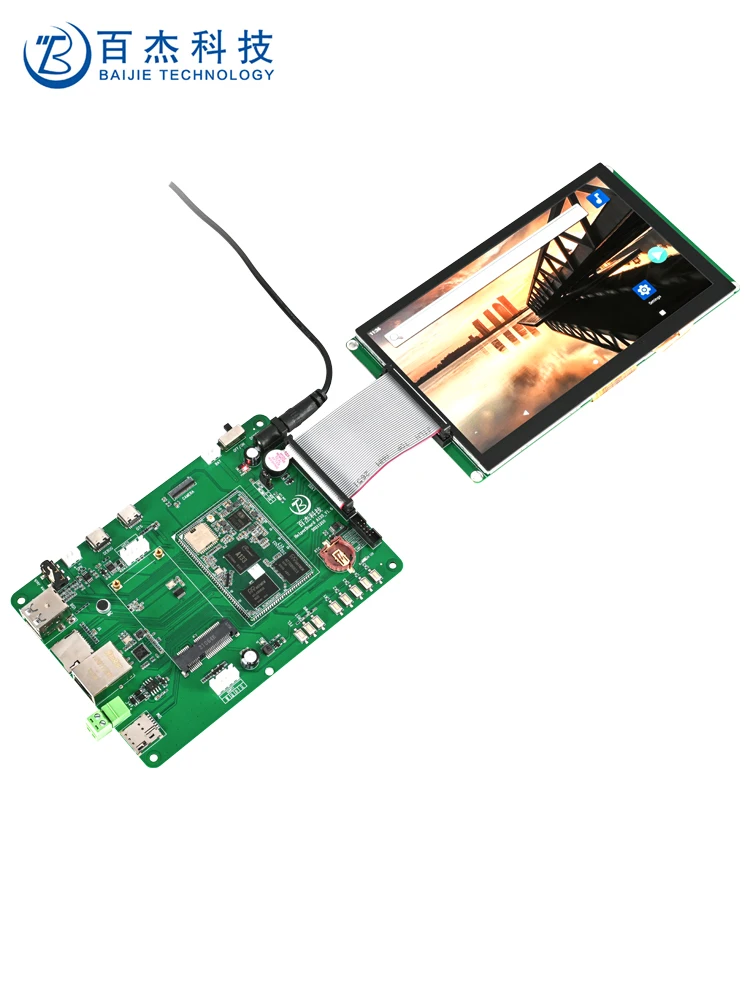 7-дюймовый ЖК-экран LVDS с емкостным касанием разрешение 1024*600