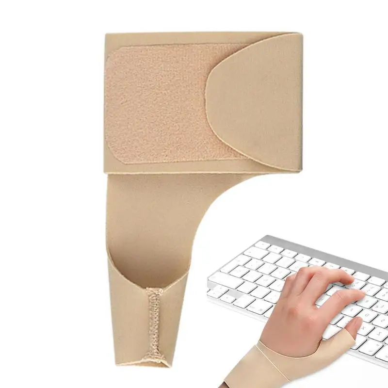 

Регулируемый тонкий компрессионный фиксатор на запястье для йоги, дышащий протектор для иммобилизации большого пальца