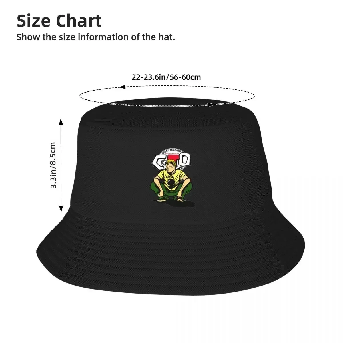 Фото 2026 Great Teacher Onizuka Bucket Hat Hat Women's Beach Men's №4