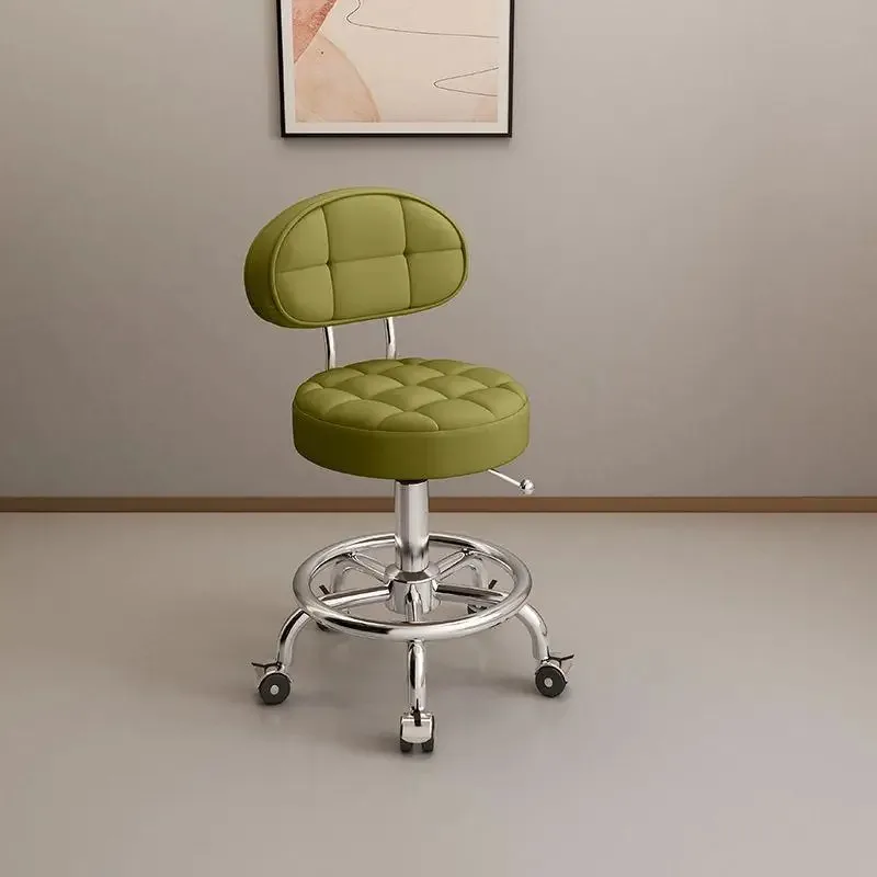 Кресло парикмахерское портативное вращающееся с шезлонг