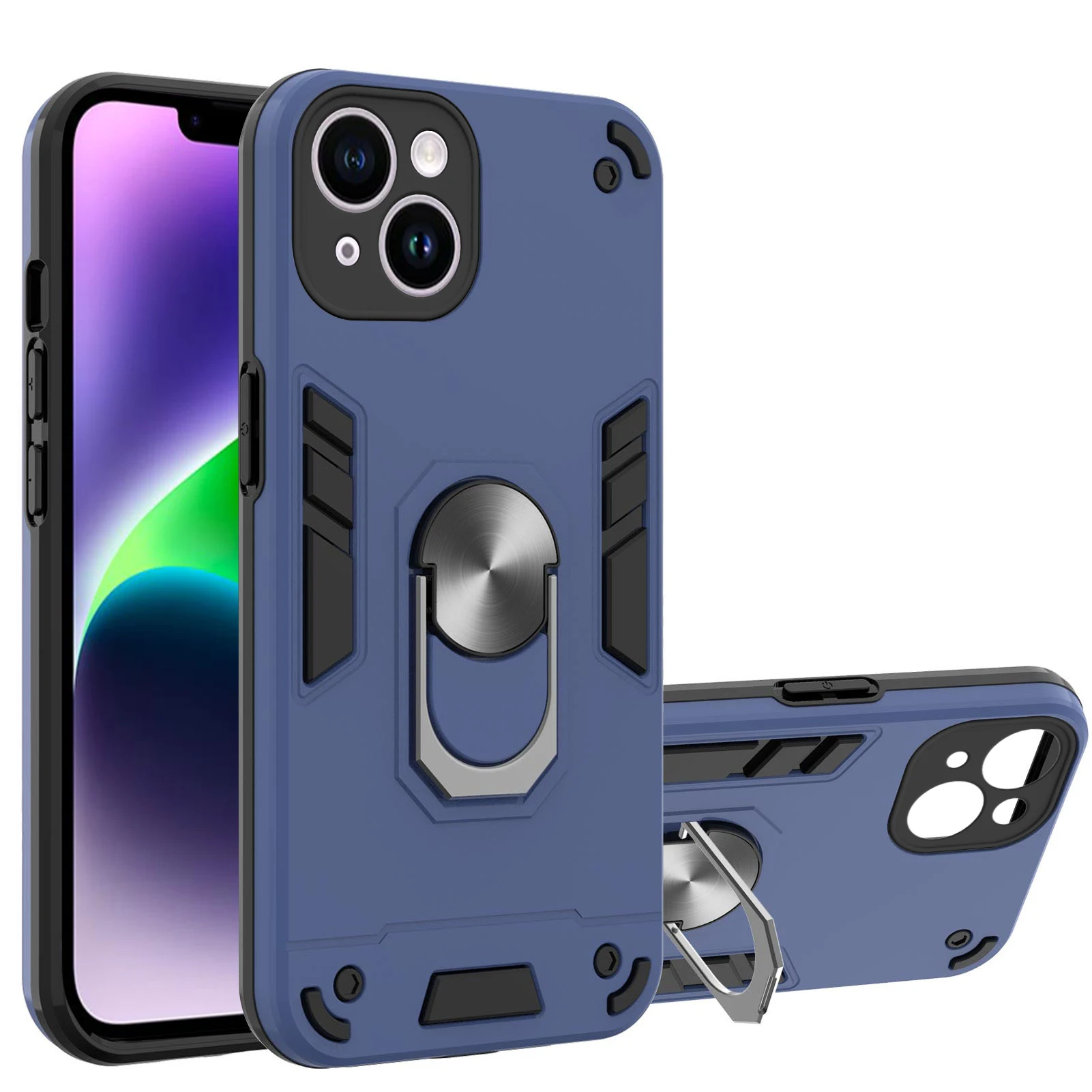 Армированный чехол Magentic для iphone 14 Pro Max 7 8 Plus, силиконовый чехол с кольцом для телефона iphone 11 12 13 XR XS Max SE 2020, чехол
