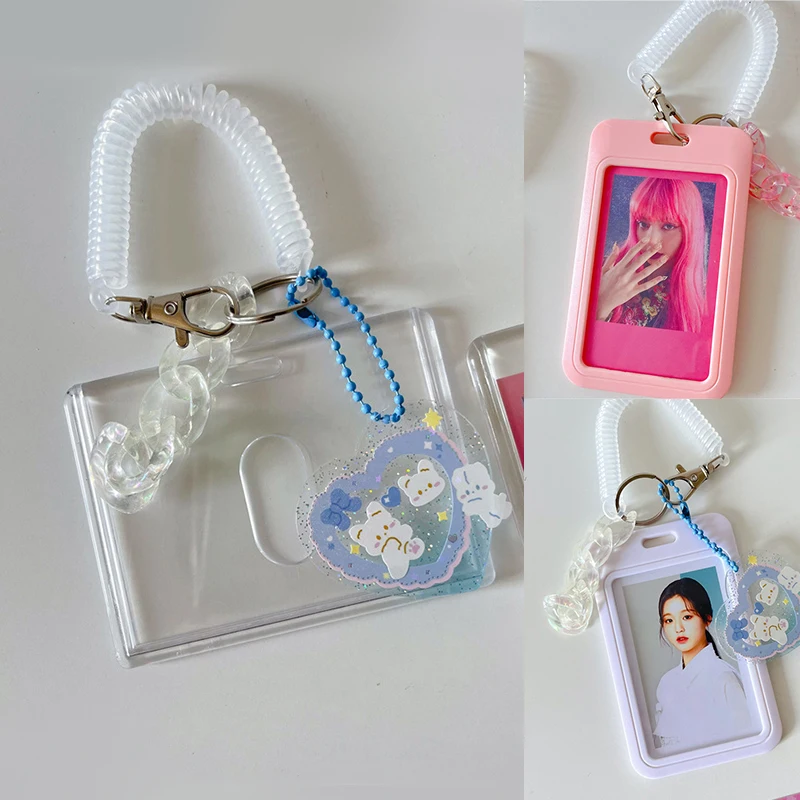 

Acrylic Kpop Photocard Holder Transparent 3 Inch Idol Card Holder Photo Sleeves Bus Card Student Card Case Photo Protector