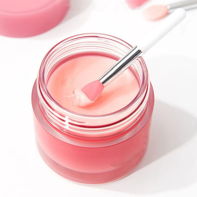 1 Набор мягких силиконовых бальзамов для губ кисть маски с присоской