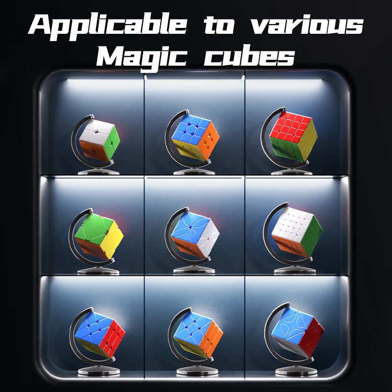 [CubeFun]MOYU Globe Magic Cube Подставки 2x2 3x3 4x4 5x5 Наклейки Кронштейн Цвета головоломки