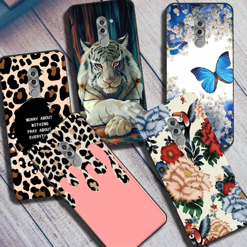 Чехол для Huawei GR5 2017 Mate 9 lite силиконовая Мягкая задняя крышка карамельного цвета Honor