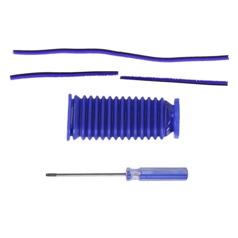 

Dyson V6 V7 V8 V10 V11 Vacuum Cleaner Soft Roller Head, Replacement Hose Soft Plush Strips Screwdriver