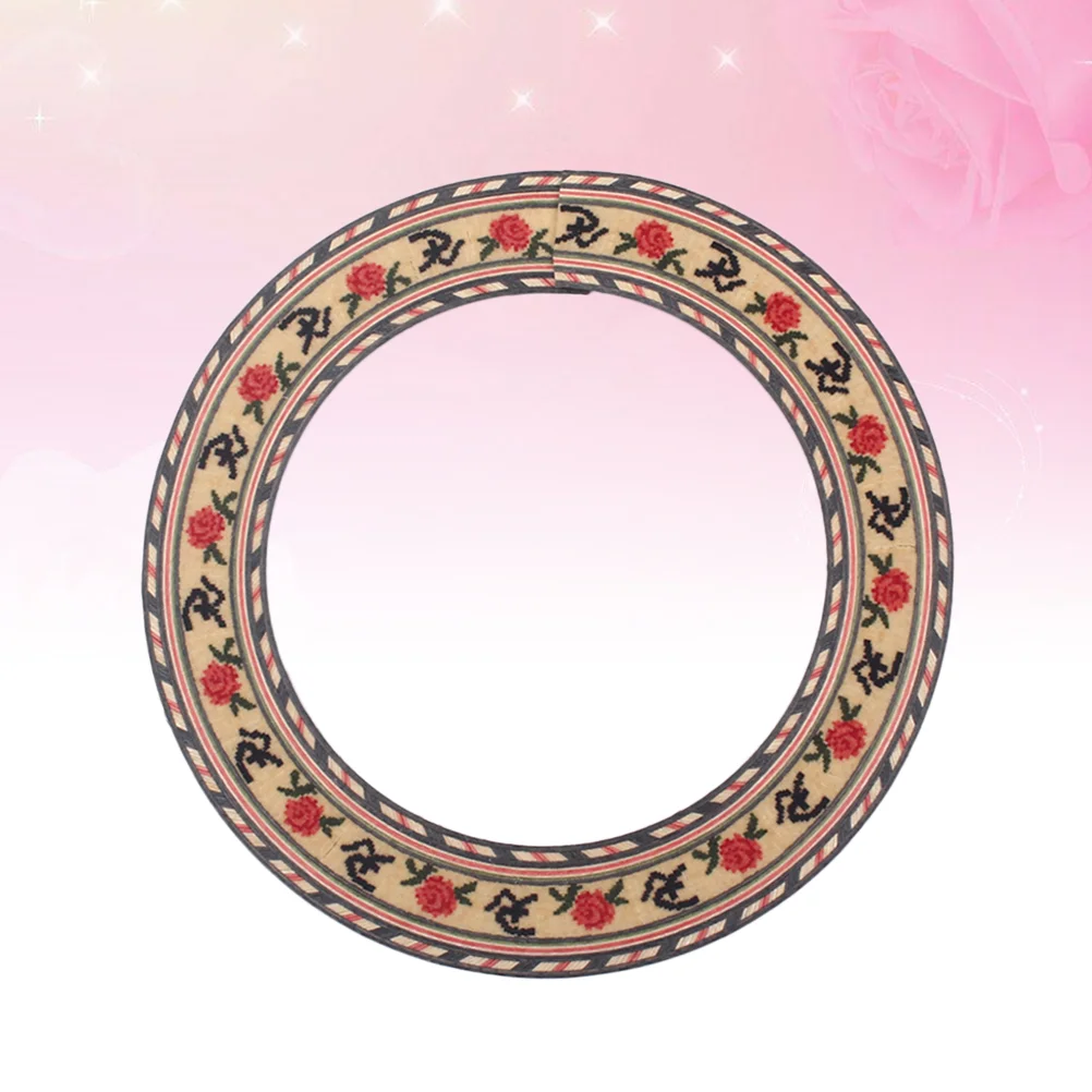 

Guitar Rosette Hole Sticker Sound Soundhole Decal Inlay Acoustic Decals Wood Stickers Accessories Cover Diy Luthier Wooden