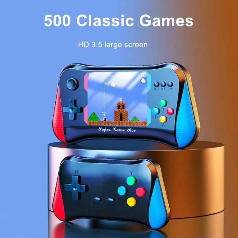 

X7M портативная игровая консоль 3,5 дюйма, игроки для видеоигр, ретро, портативная игровая приставка для SUP с 500 классическими играми