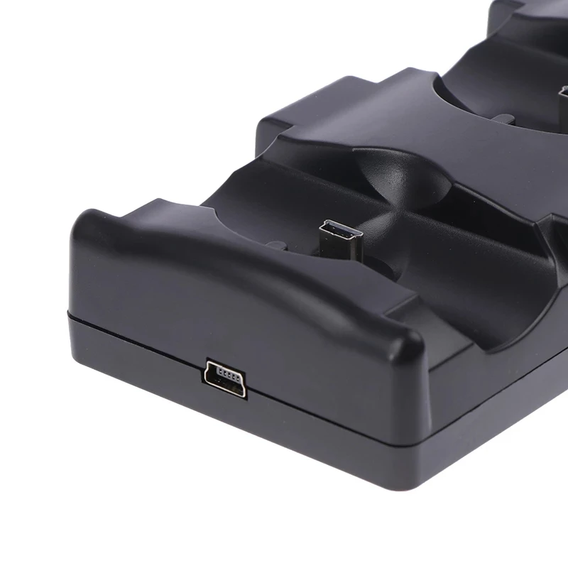 For PS3 2 in 1 Dual Charger Dock Station USB Cable Powered Charging Stand for Controller and Move Navigation Handle Doub - купить по