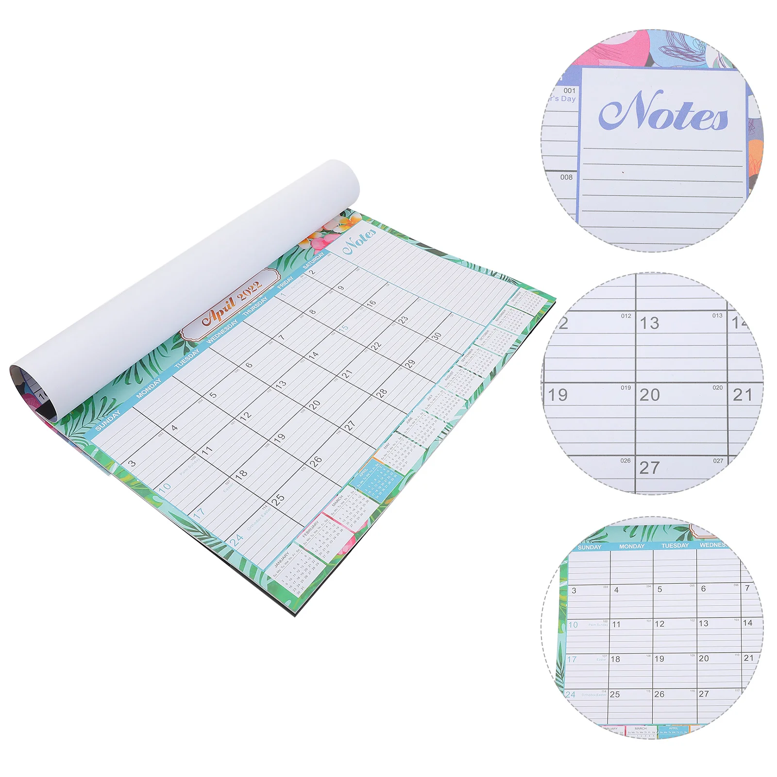 

Calendar Planner Wall Monthly Hanging Schedule Note 2022 Year Yearly 2023 Daily Pages Erasable Weekly Annual Plan Office