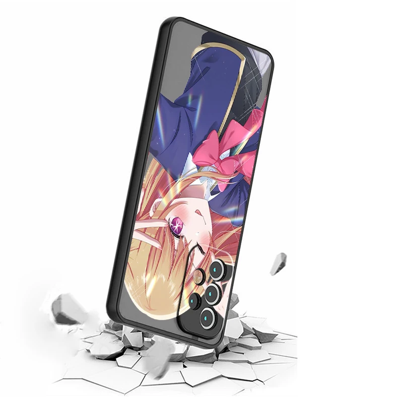 R-RubyS H-Hoshinos аниме девушки матовый полупрозрачный для Samsung Galaxy S24 S23 S22 S21 S20 FE S10 S9 S8 Plus