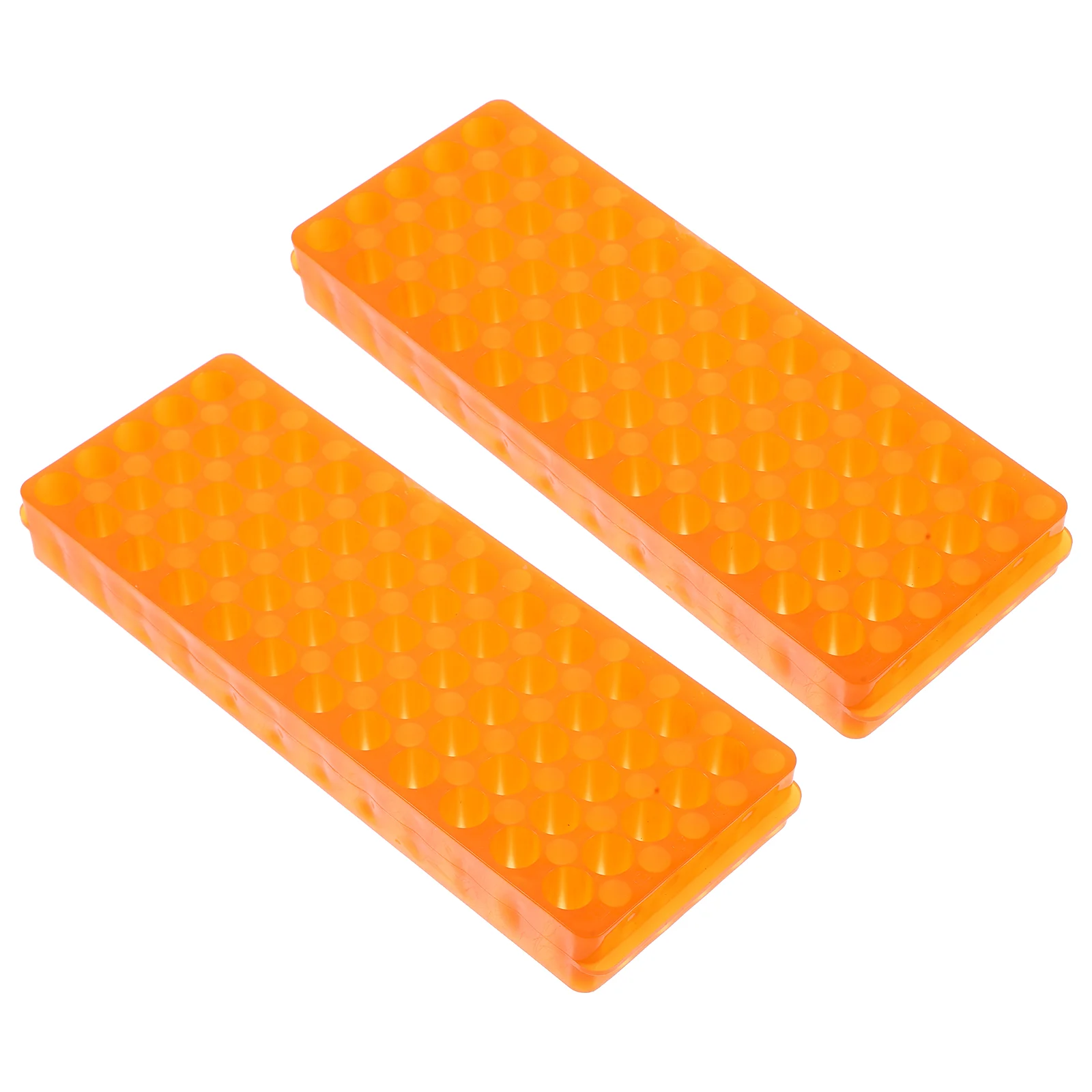 

2 Pcs Centrifuge Tube Rack Test Bottle Holder for Chemistry Pp Laboratory Tray