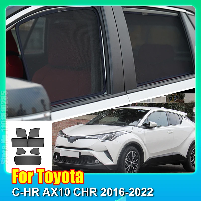 

For Toyota C-HR AX10 CHR 2016-2022 CH R Car Window SunShade Shield Front Windshield Rear Side Curtain Sun Shade Visor
