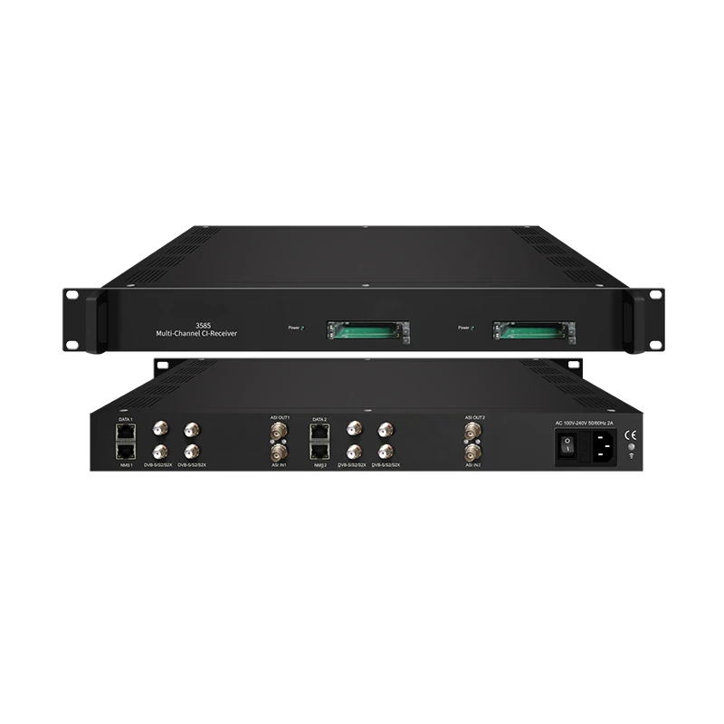 Catvscope CSP-3585 4-полосный многоканальный приемник IRD CI 2 или тюнер DVB-C/T/ISDB-Tor DVB-S/S2/S2X