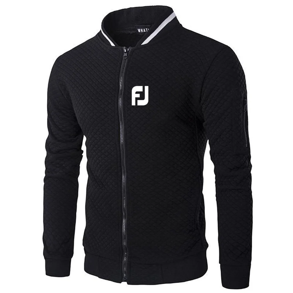Autumn Men's Golf Brand Clothing, Men's FootJoy Chest Print 
