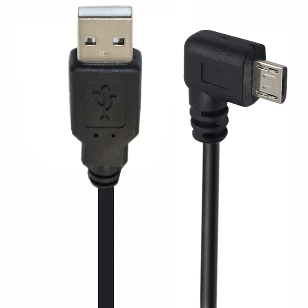 Фото Кабель для быстрой зарядки Micro USB с угловым разъемом 90 градусов V8 для мобильных телефонов Samsung, Xiaomi, Android, быстрый зарядный кабель 0.25м, 1.5м №5