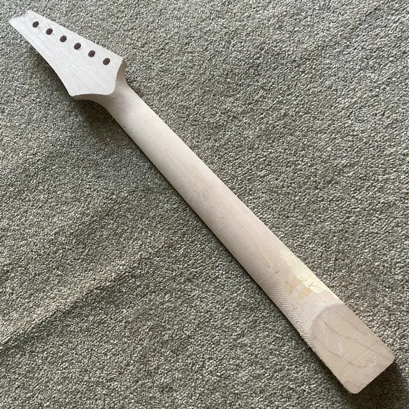 JN322 SEMI отделка 6-струнная электрогитара гриф без ладов натуральный клен краски