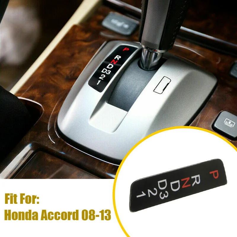 

For Honda Accord 2008-2013 Console Gear Stick Selector Display Panel Sticker Trim Car Interior Panel Decor Sticker Accessories