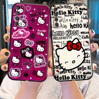cute hello kitty kromi phone case for huawei p smart z 2019 2021 p20 p20 lite pro p30 lite pro p40 p40 lite 5g carcasa