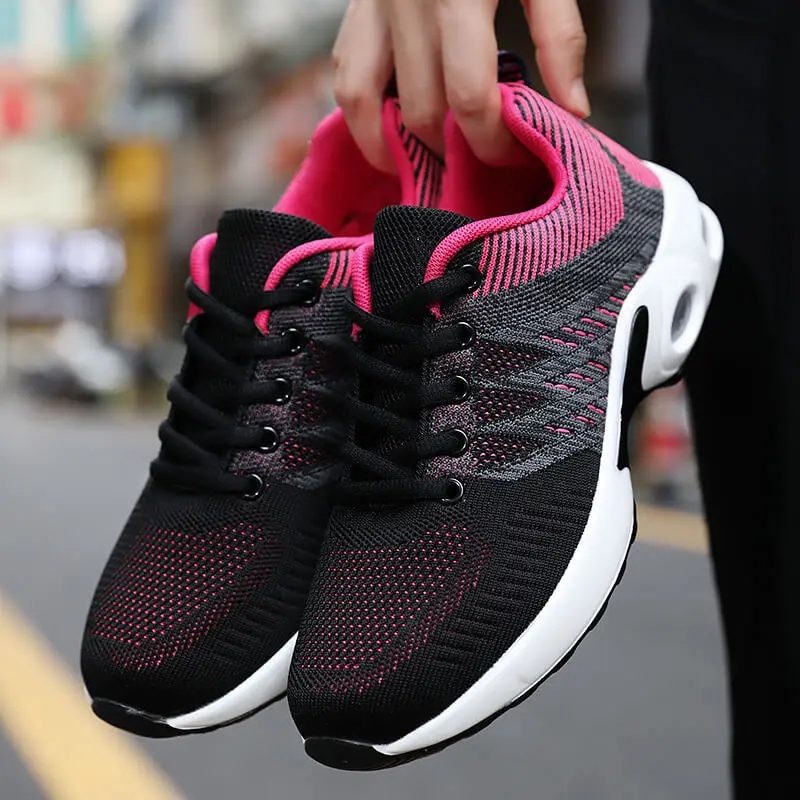 2023 Custom Design Girls Thick Bottom Casual Sport Shoes Fashion Leather+Mesh Women Chunky Dad Sneakers