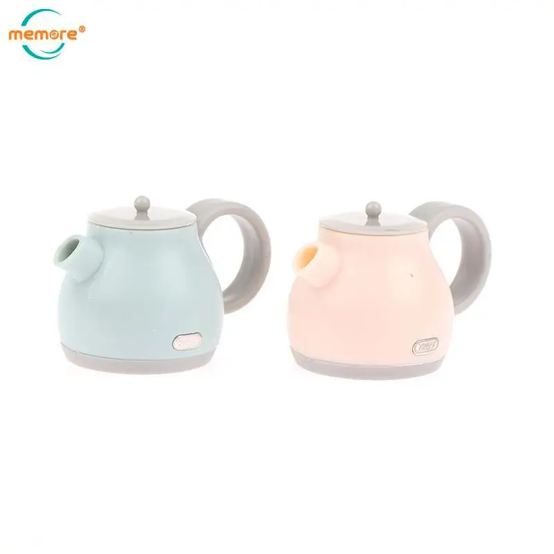 

1:12 Dollhouse Miniature Hot Water Pot Mini Simulation Electric Kettle Model Toys Kitchen Supplies Doll house Decor Accessories