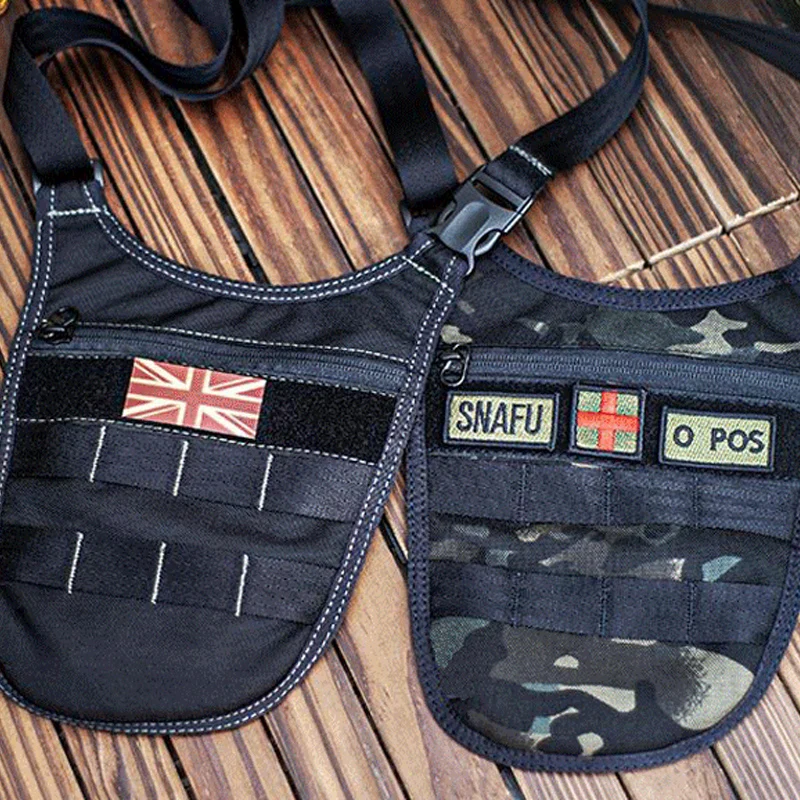 Тактическая нагрудная Сумка кошельки сумка-кобура для подмышек военная сумка
