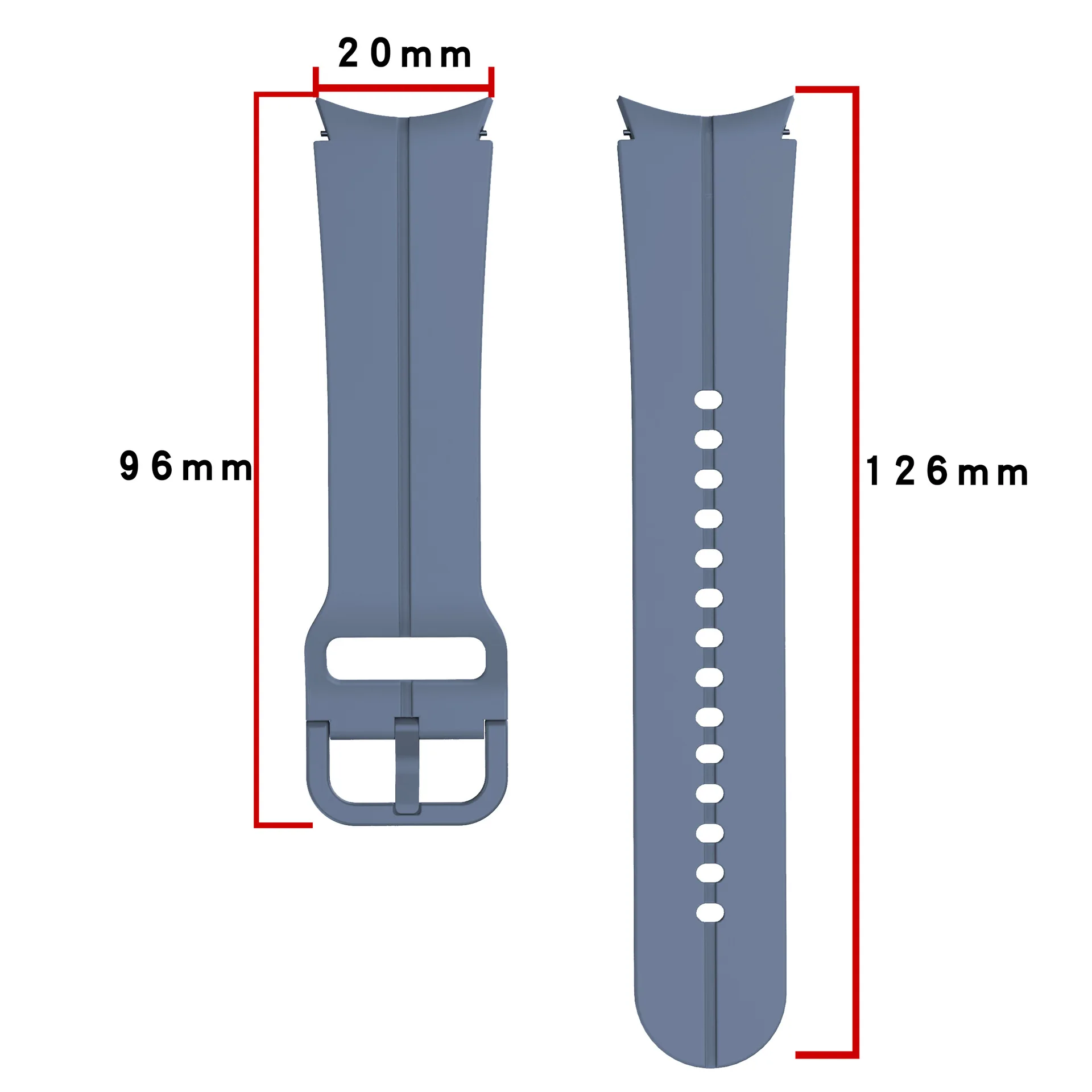 Smartwatch Band For Samsung Galaxy Watch 4/5/pro/4 classic 44mm 40mm 46mm 42mm Sport Silicone Bracelet watch5 pro strap 45mm