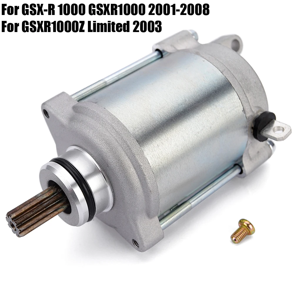 

Для GSXR1000 2001-2008 стартовый двигатель для Suzuki GSX-R GSXR 1000 2002 2003 2004 2005 2006 31100-40F00
