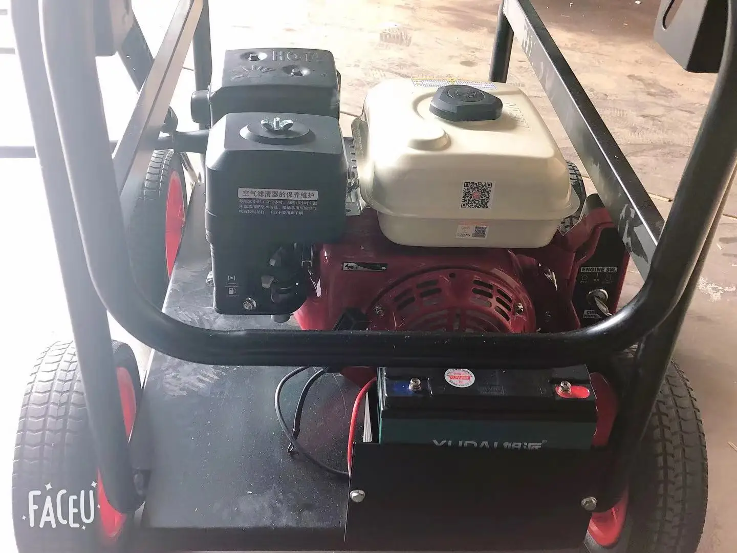 Электрический водяной насос 5 кВт высокого давления для очистки мойки