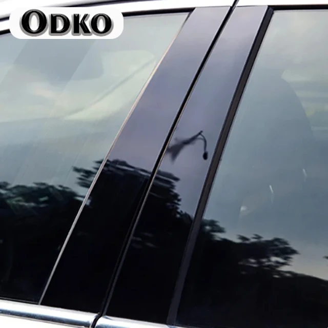 

Наклейка на внешнюю стойку для Mazda 3 Axela 2014 2015 2016 2017 2018