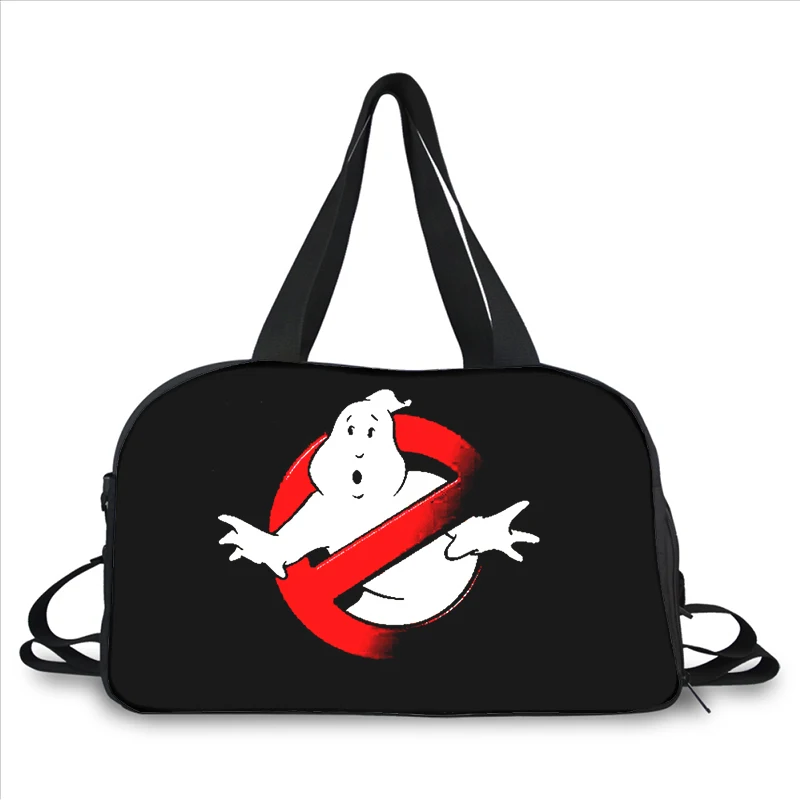 Ghostbusters hard 3D printing fashion trend portable large capacity multi-function messenger bag travel bag