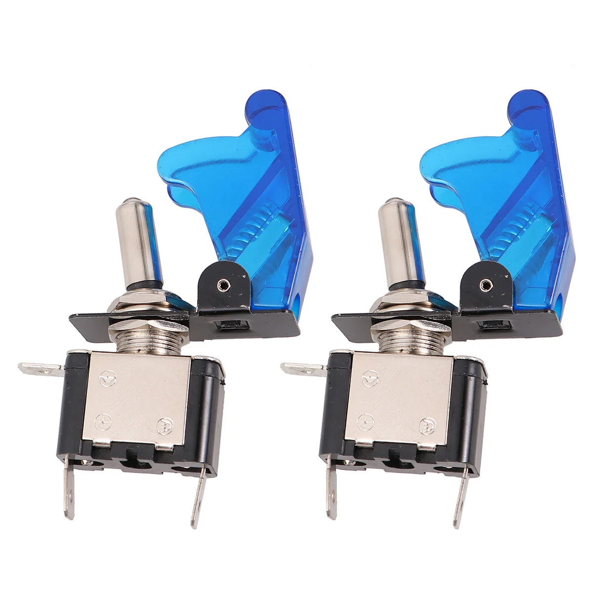 

2Pcs 12V ASW-07D Toggle Switch LED Switch Button On-off Button (Blue)