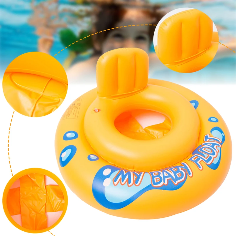 

Baby Swimming Ring Circle Swim Ring Seat Lnflatable Baby float Supplies Safety Summer Toddlers Lifebuoy For Kid Toddler Lnfant